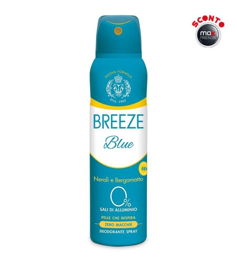 BREEZE – Deodorante Spray Blue – 150Ml