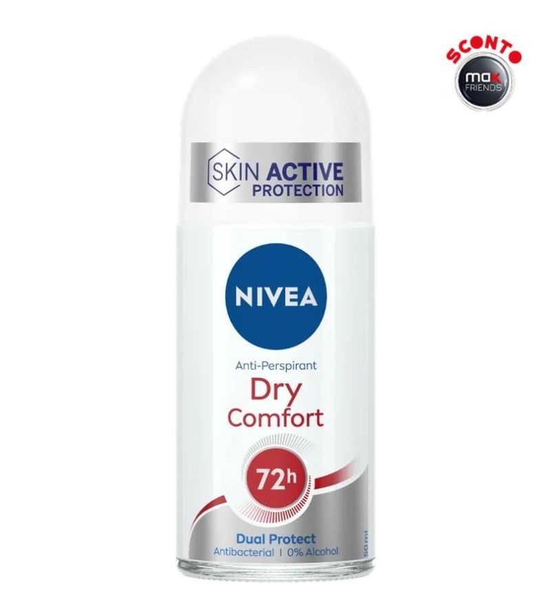 NIVEA – Deodorante Roll-On Dry Comfort – 50Ml