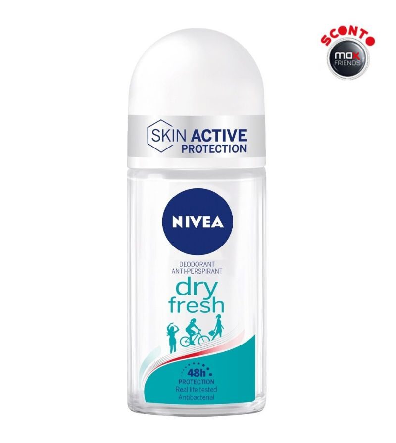 NIVEA – Deodorante Roll-On Dry Fresh – 50Ml