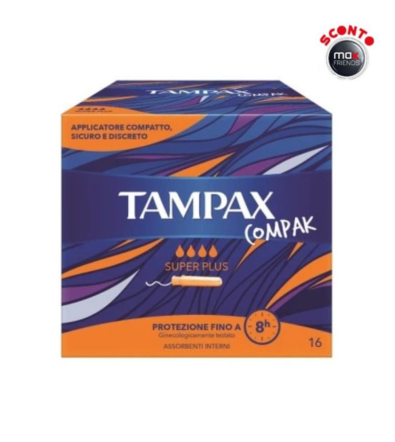 TAMPAX – Compak Super Plus – 16Pz