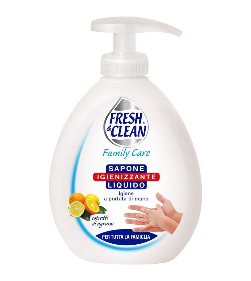 FRESH e CLEAN – Sapone Liquido Igienizzante – 300Ml