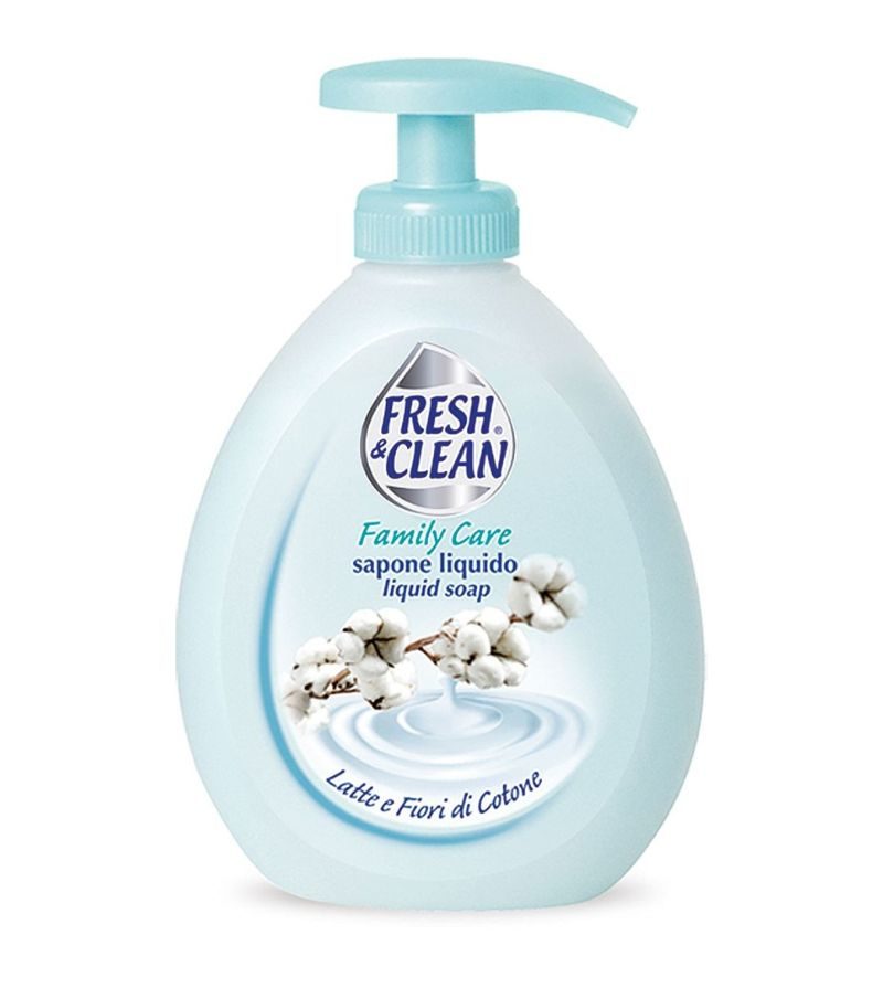 FRESH e CLEAN – Sapone Liquido Fiori Di Cotone – 300Ml