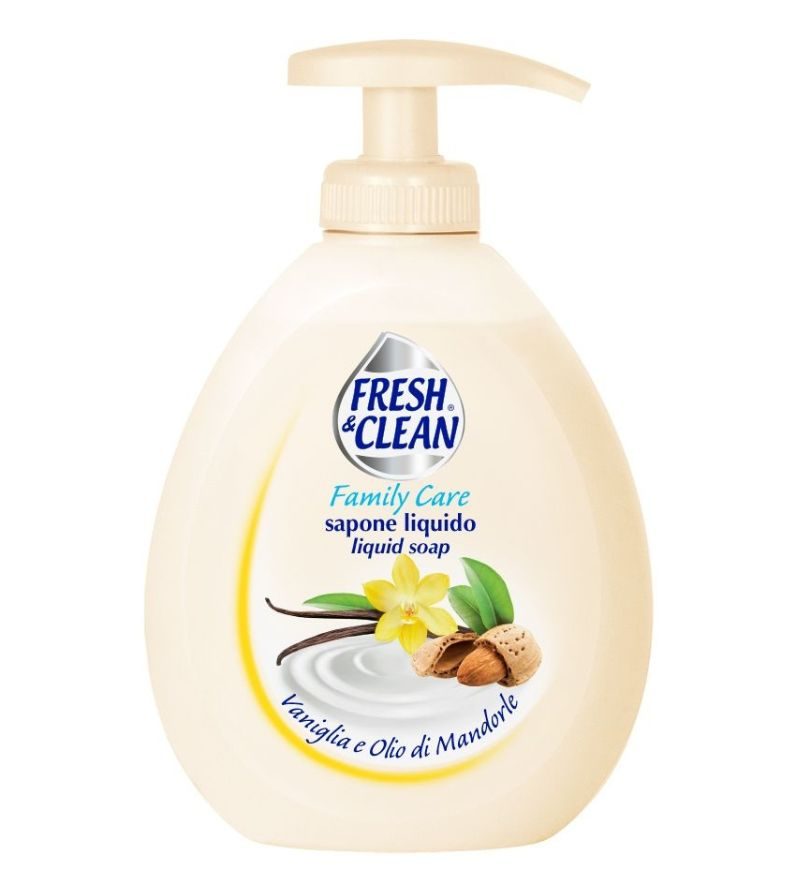 FRESH e CLEAN – Sapone Liquido Vaniglia – 300Ml