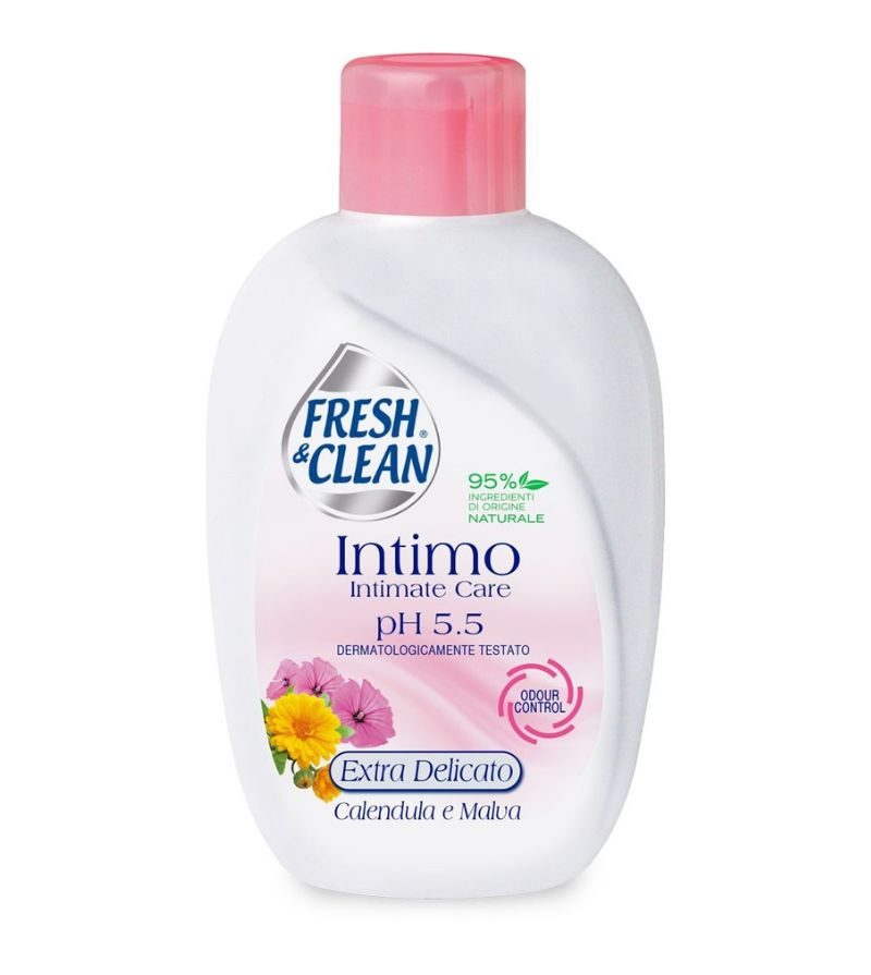FRESH e CLEAN – Detergente Intimo Calendula Extra Delicato – 200Ml