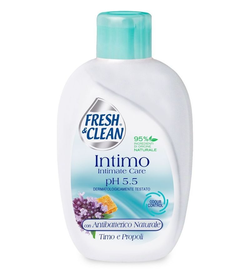 FRESH e CLEAN – Detergente Intimo Ph 5.5 Timo E Propoli – 200Ml