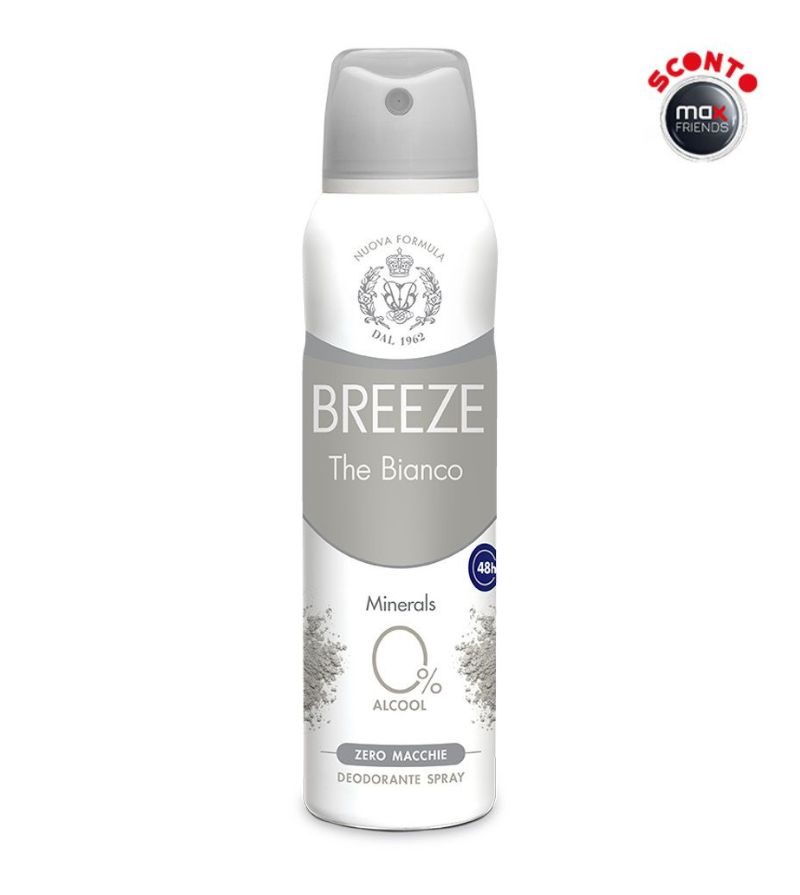 BREEZE – Deodorante Spray The Bianco – 150Ml