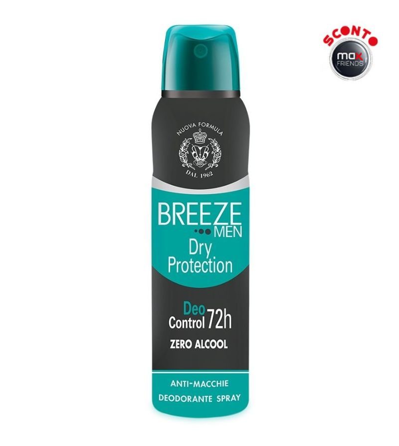 BREEZE – Deodorante Spray Men Dry Protection – 150Ml