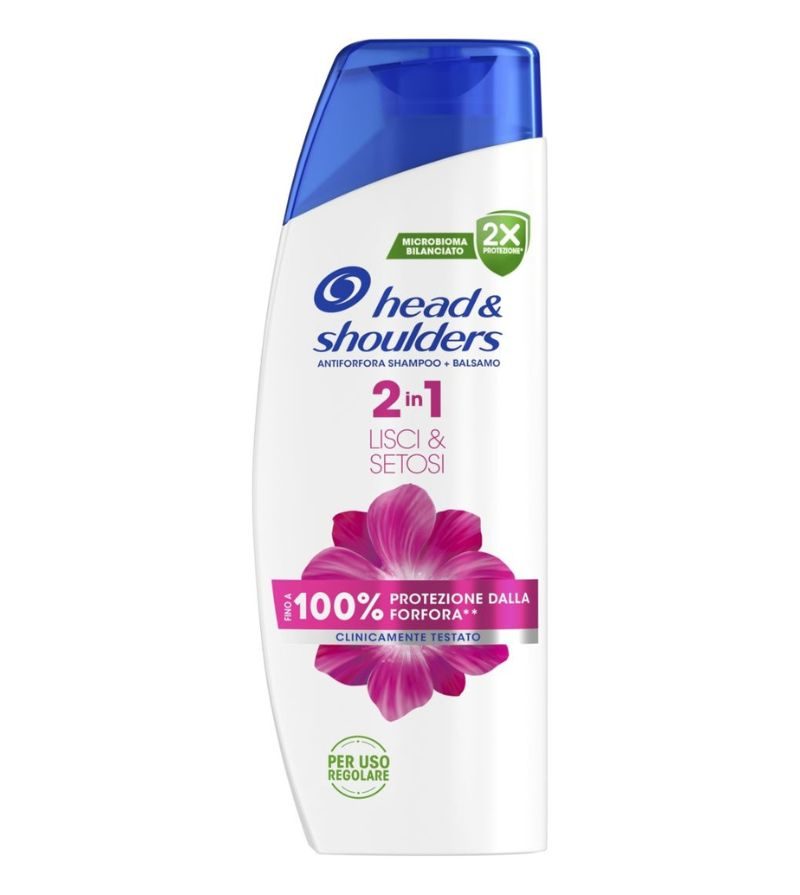 HEAD & SHOULDERS – Shampoo 2 In 1 Lisci E Setosi – 250Ml