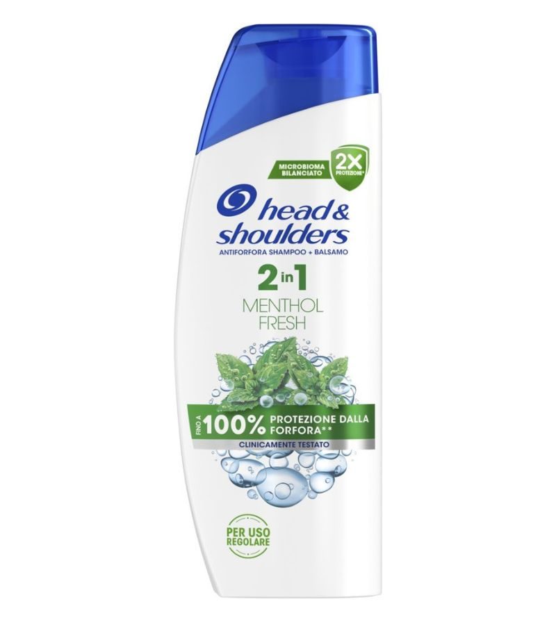 HEAD & SHOULDERS – Shampoo 2 In 1 Menthol – 250Ml