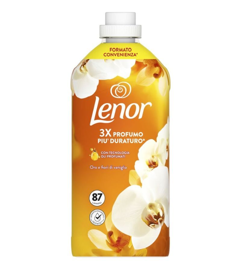 LENOR – Ammorbidente Oro E Fiori – 87Lav