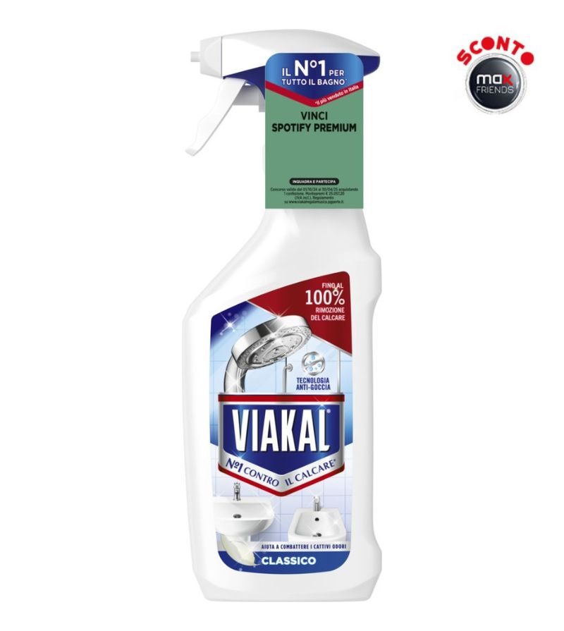 VIAKAL – Anticalcare Spray Classico – 470Ml