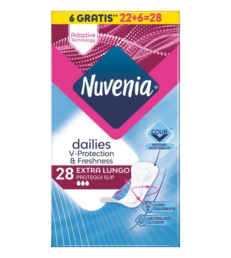 NUVENIA – Proteggislip Extralungo – 28Pz