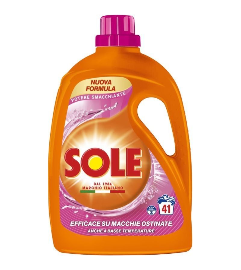 SOLE – Detersivo Lavatrice Liquido Smacchiante – 41Lav