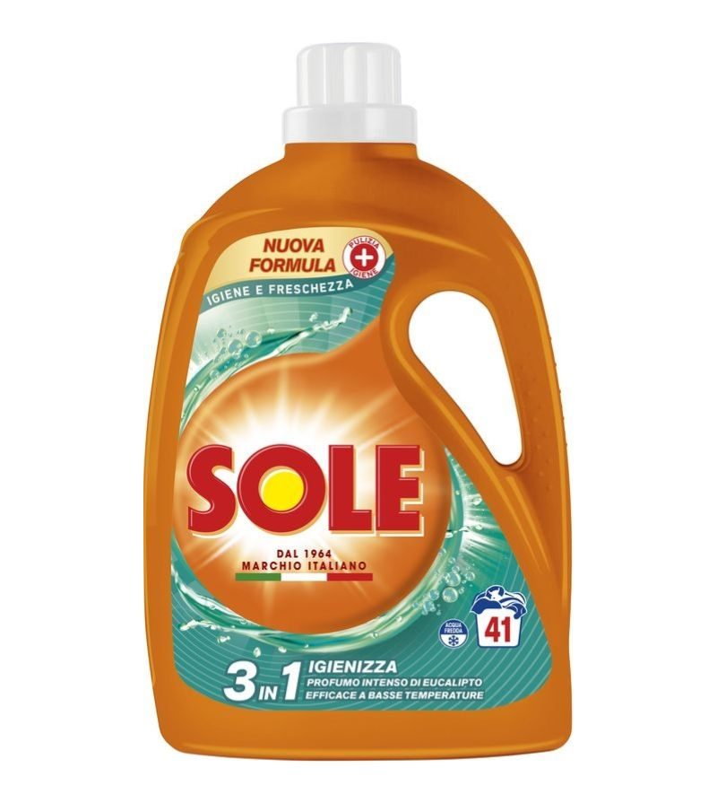 SOLE – Detersivo Lavatrice Liquido Hygiene – 41Lav