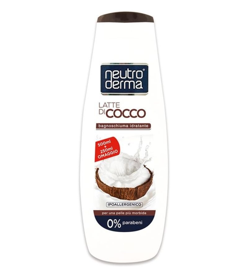 NEUTRODERMA – Bagnoschiuma Latte Di Cocco – 750Ml