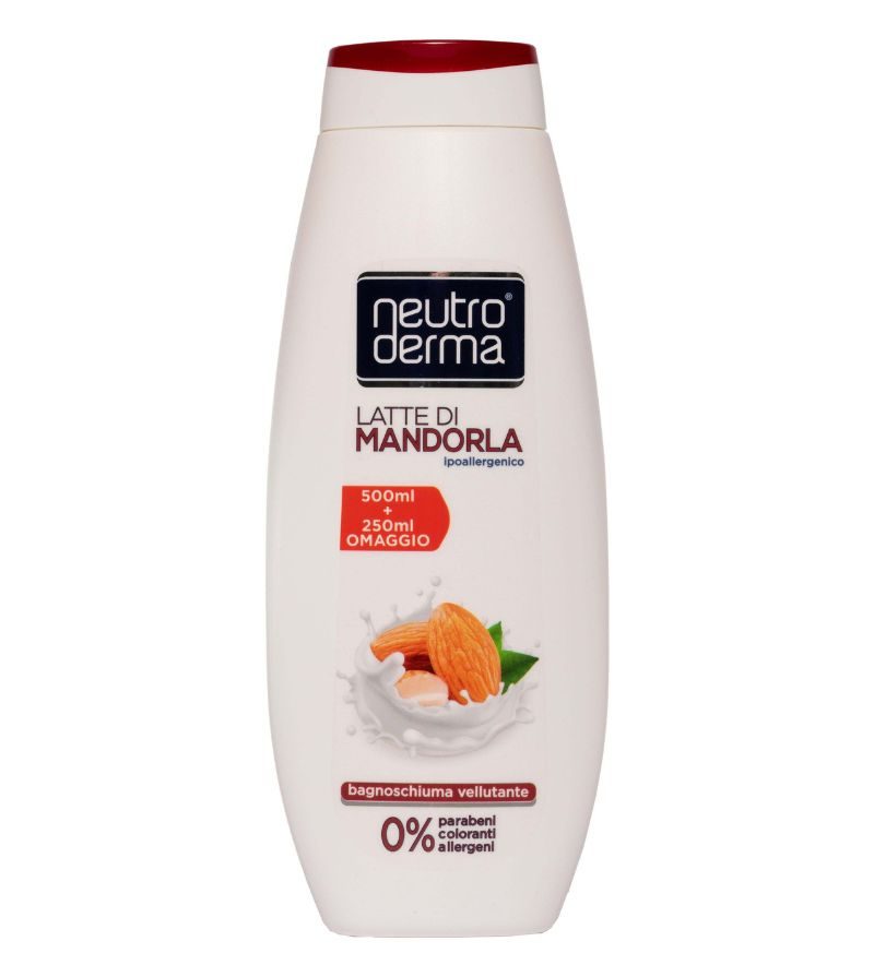 NEUTRODERMA – Bagnoschiuma Latte Di Mandorla – 750Ml