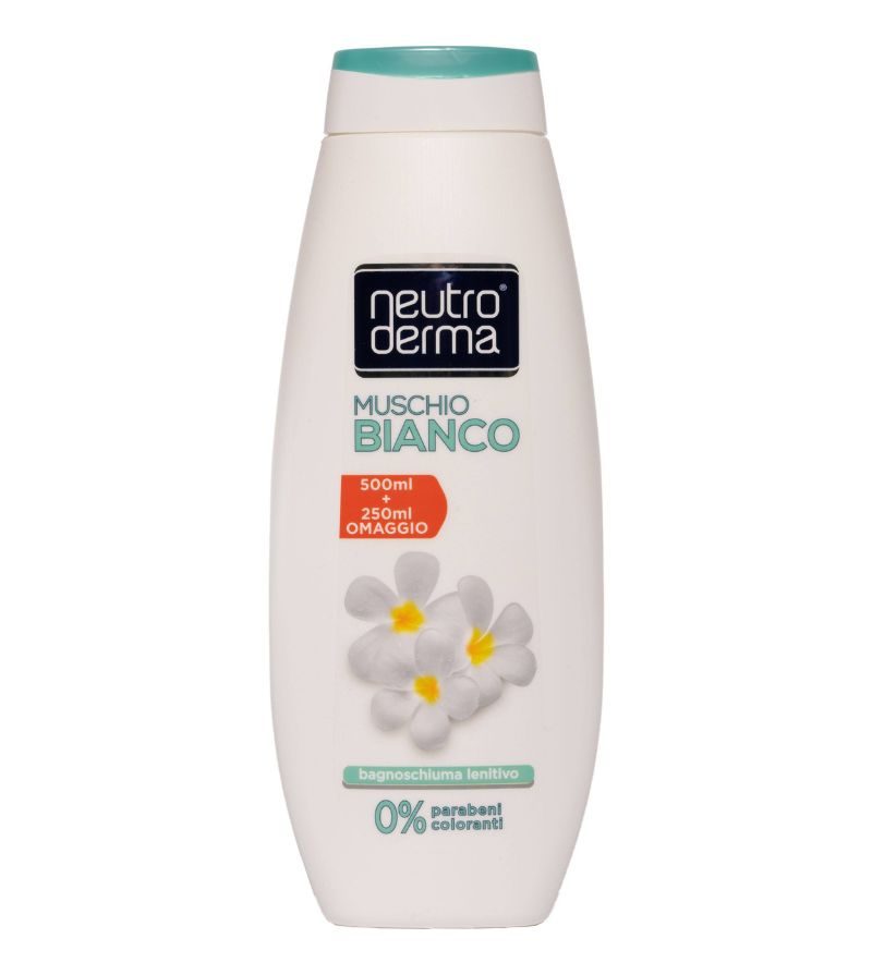 NEUTRODERMA – Bagnoschiuma Muschio Bianco – 750Ml