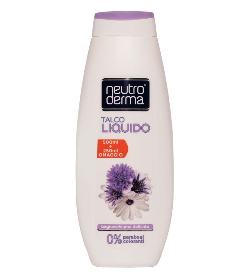 NEUTRODERMA – Bagnoschiuma Talco Liquido – 750Ml