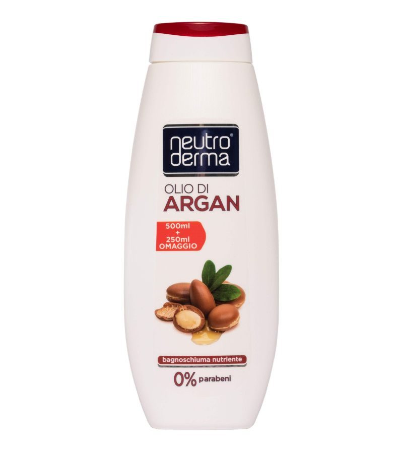 NEUTRODERMA – Bagnoschiuma Olio D’Argan – 750Ml