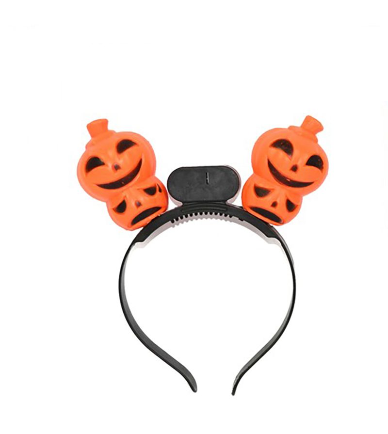 ACCESSORI HALLOWEEN – Cerchietto Con Zucche Luminose