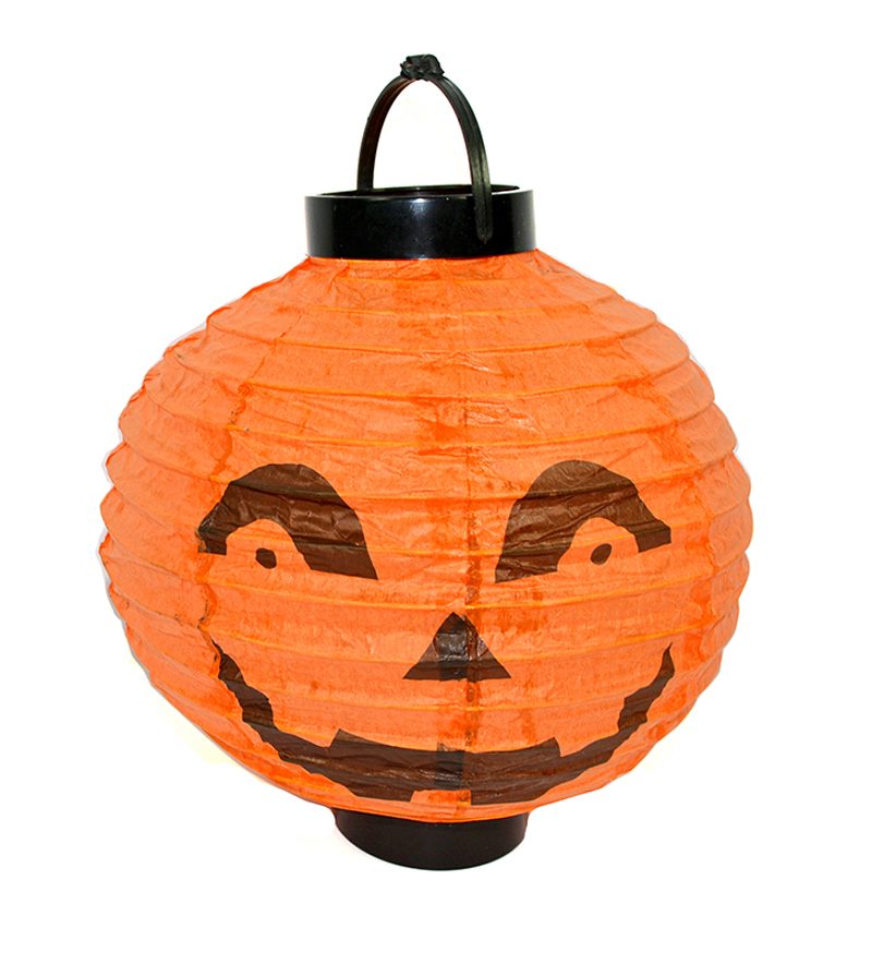 DECORAZIONE HALLOWEEN – Lanterna Tonda Di Carta