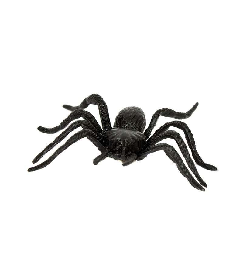 DECORAZIONE HALLOWEEN – Ragni Gomma Set 12Pz