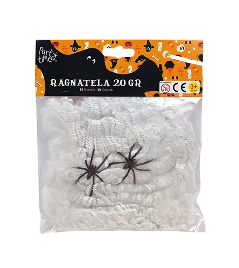 DECORAZIONE HALLOWEEN – Ragnatela 2 Colori