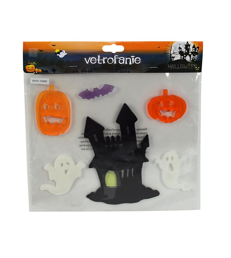 DECORAZIONE HALLOWEEN – Vetrofania Soggetti Assortiti