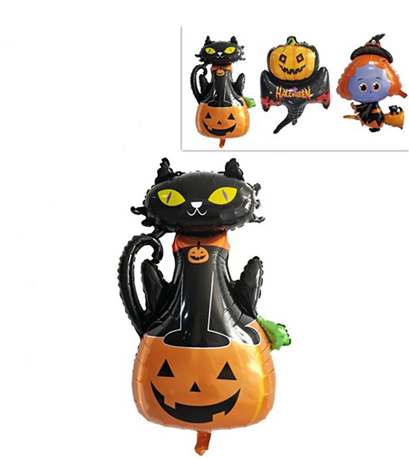 DECORAZIONE HALLOWEEN – Pallone Elio 3 Soggetti Assortiti