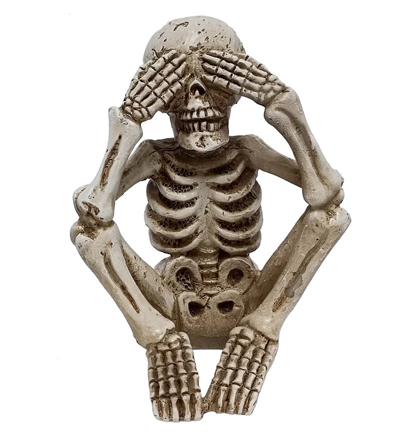 DECORAZIONE HALLOWEEN – Scheletro Halloween 3 Soggetti Assortiti