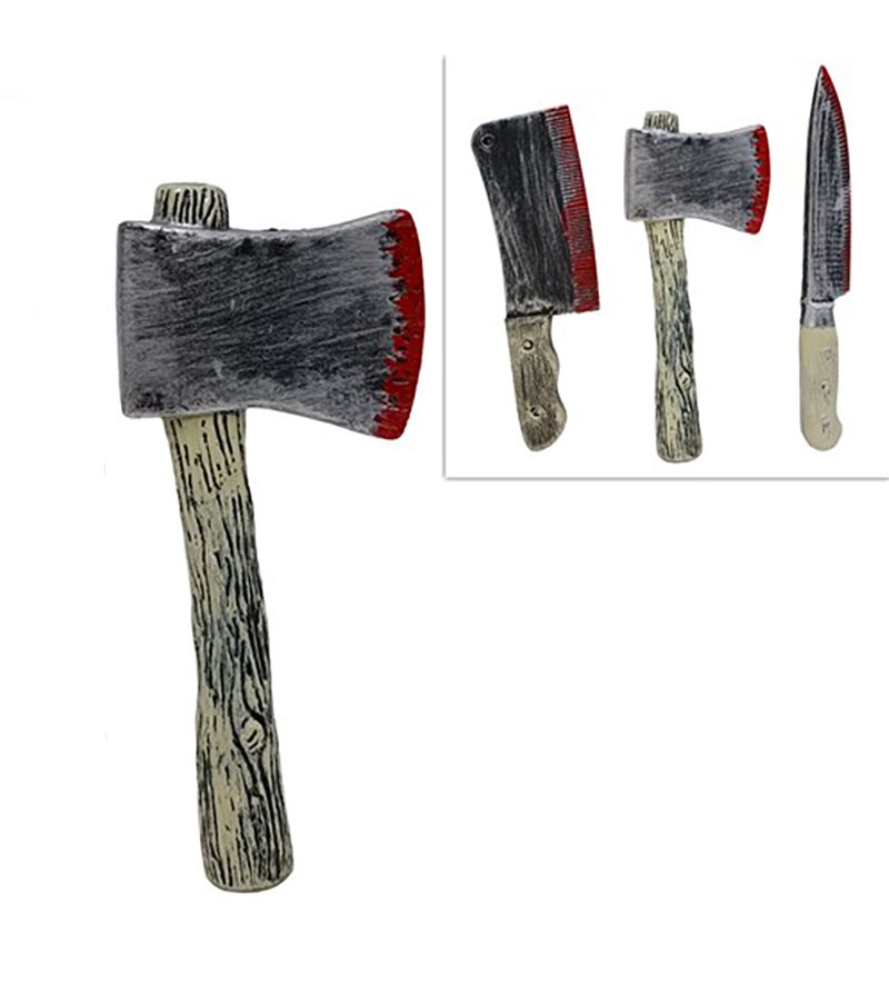 ACCESSORI HALLOWEEN – Armi assortite insaguinate