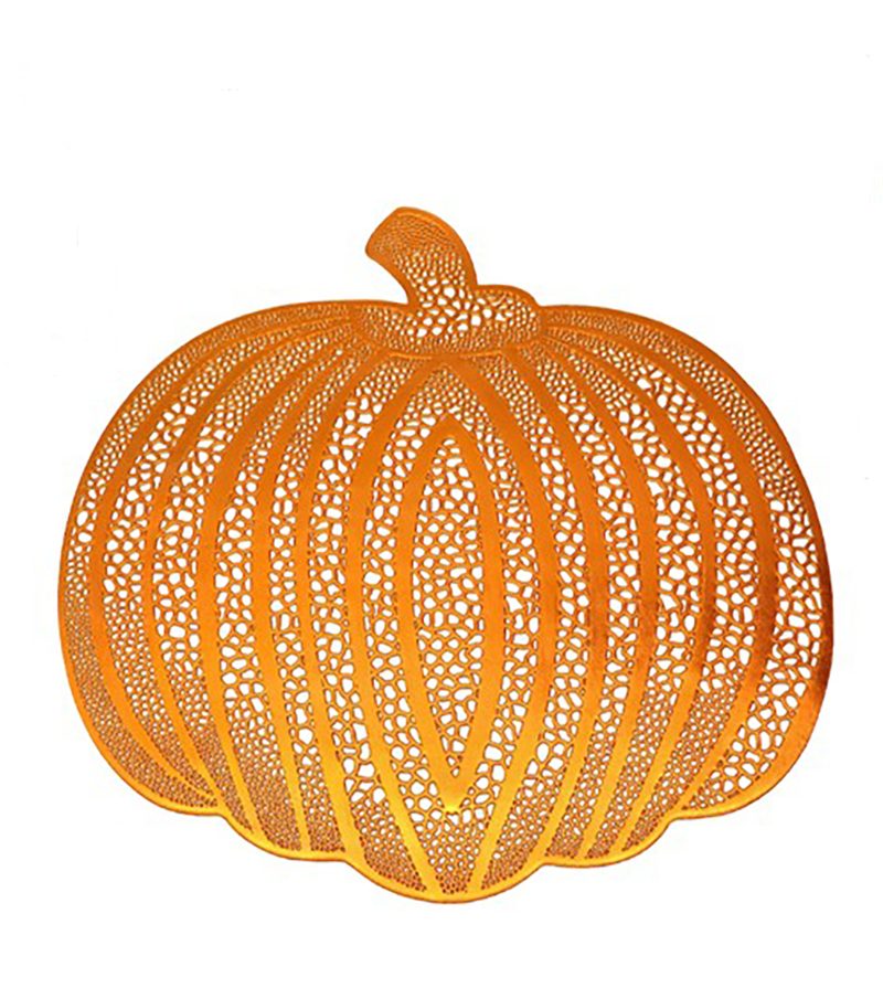 DECORAZIONE HALLOWEEN – Tovaglietta A Forma Di Zucca