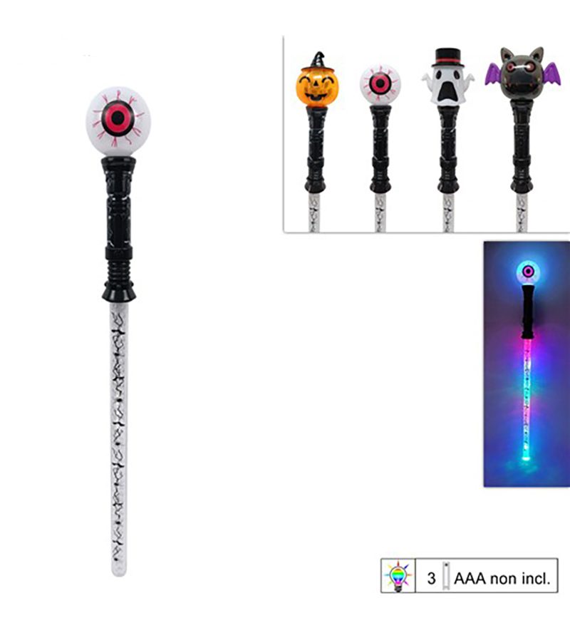 ACCESSORI HALLOWEEN – Spada Flash Con Gioco Di Luci 4 Soggetti Assortiti