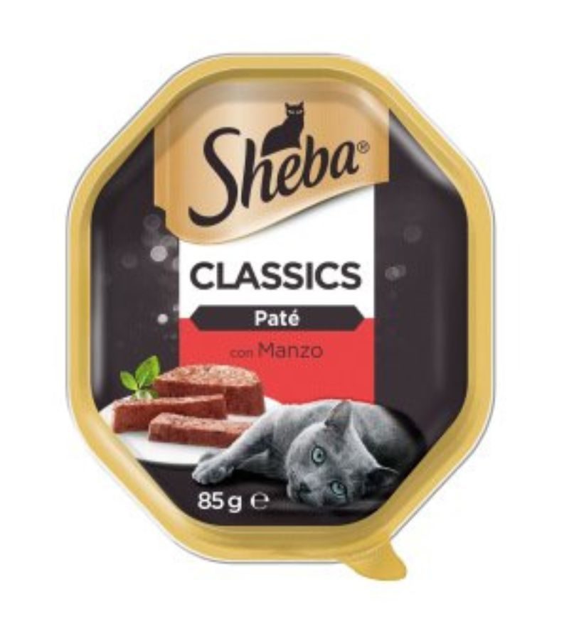SHEBA – Classics Pate Manzo – 85Gr