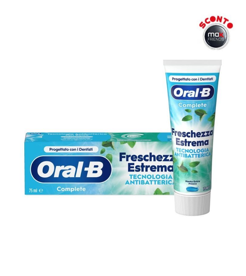 ORAL B – Dentifricio Complete Freschezza Estrema – 75Ml