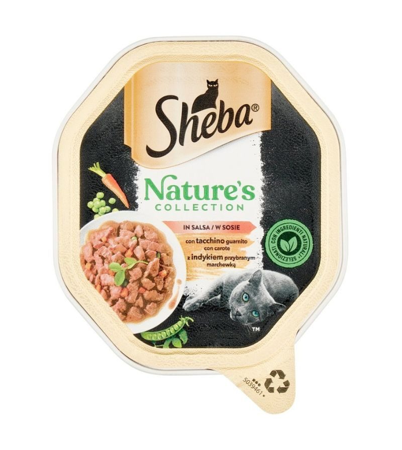 SHEBA – Nature’S Collection Tacchino E Carote – 85Gr