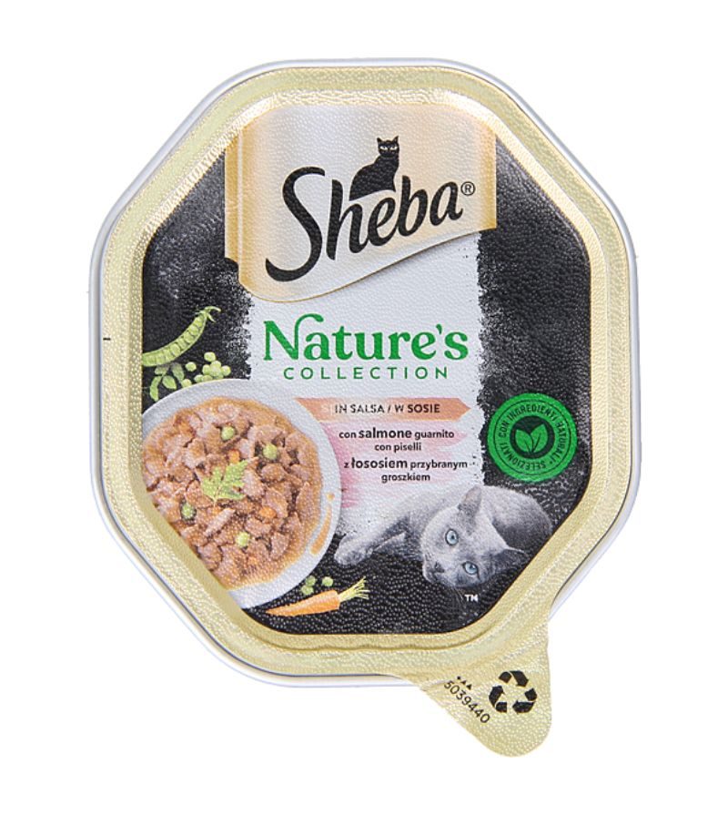 SHEBA – Nature’S Collection Salmone E Piselli – 85Gr