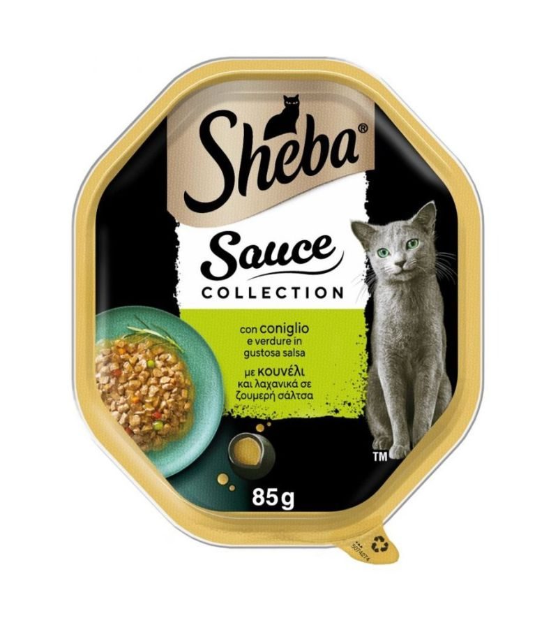 SHEBA – Sauce Collection Salsa Coniglio E Verdure – 85Gr