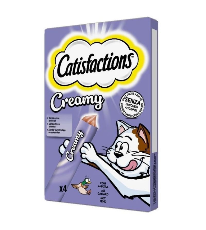 CATISFACTIONS – Creamy Anatra – 4X10Gr