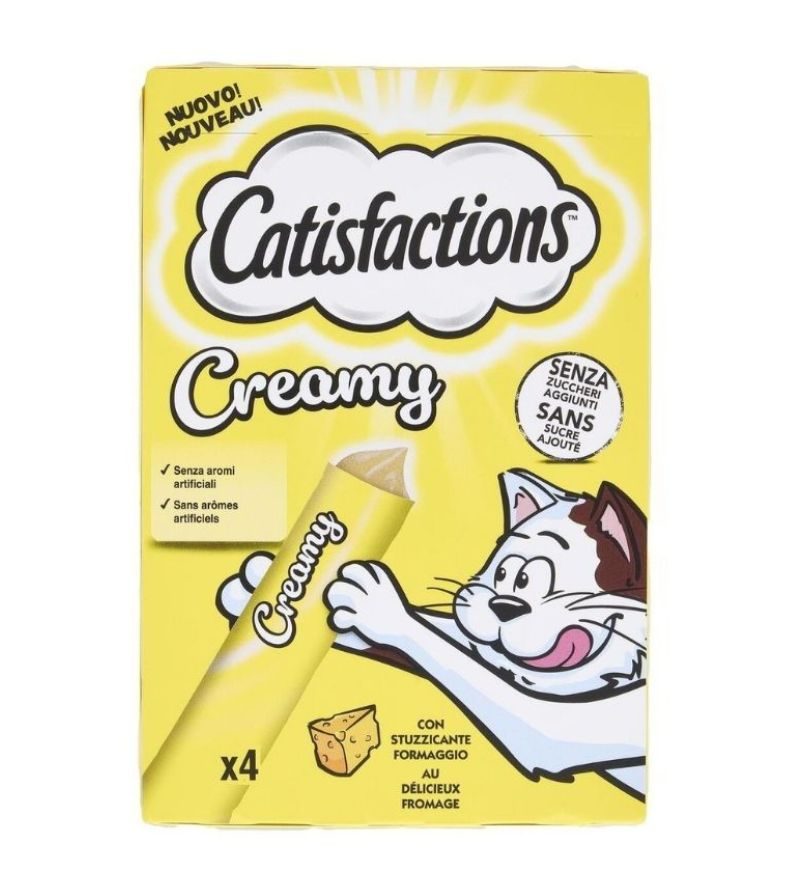 CATISFACTIONS – Creamy Formaggio – 4X10Gr