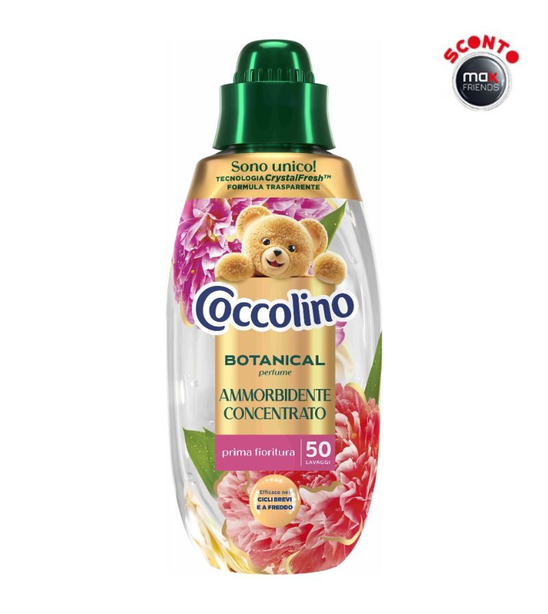 COCCOLINO – Ammorbidente Concentrato Prima Fioritura 50Lav – 750Ml