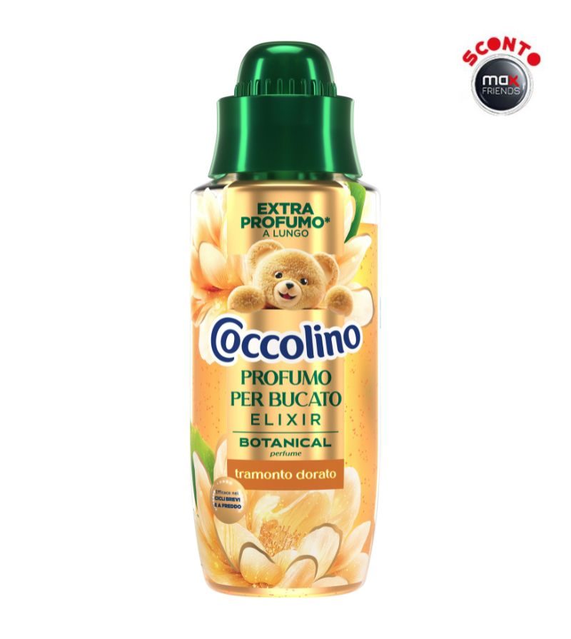 COCCOLINO – Profumo Bucato Tramonto Dorato – 342Ml