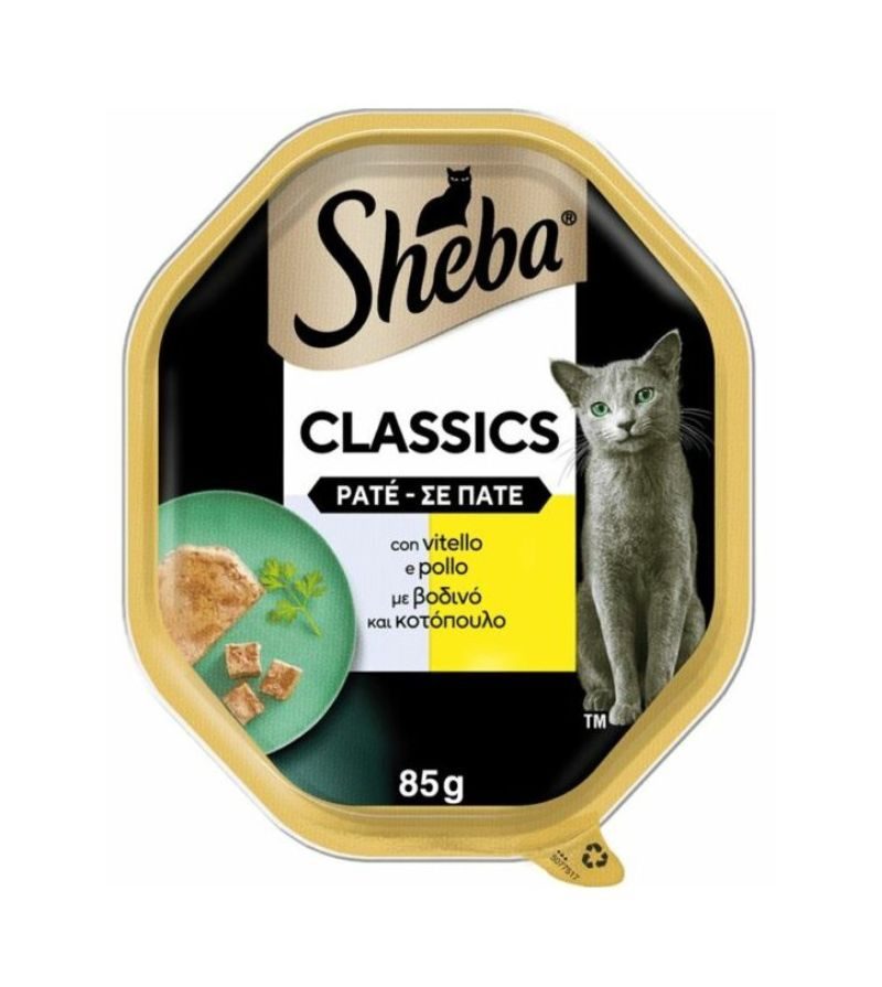 SHEBA – Classics Pate Vitello E Pollo – 85Gr