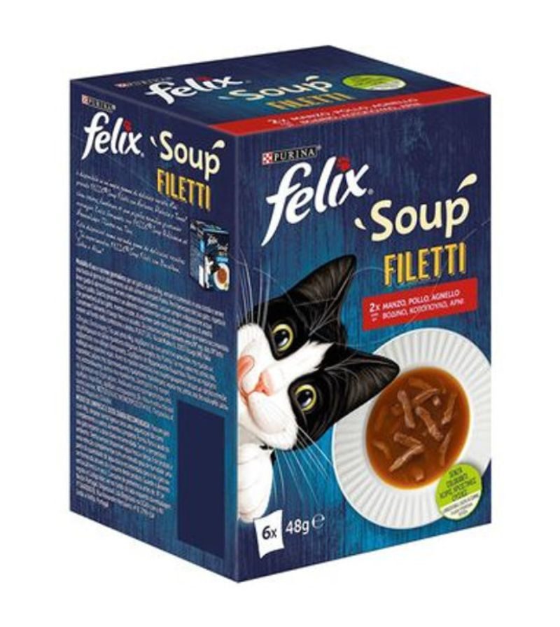 FELIX – Soup Time Filetti Multipack Selezioni Deliziose – 6X48Gr