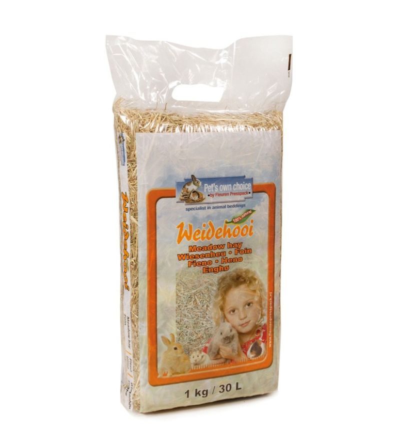 WEIDEHOOI – Fieno Per Roditori E Conigli  – 1Kg