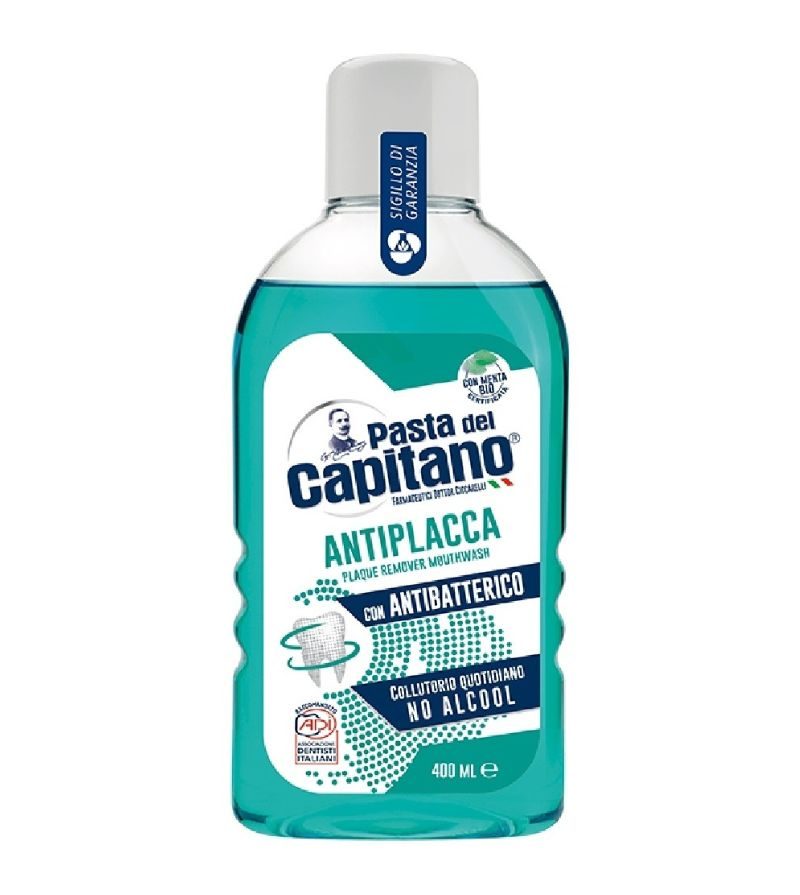 CAPITANO – Colluttorio Antiplacca Con Antibatterico – 400Ml