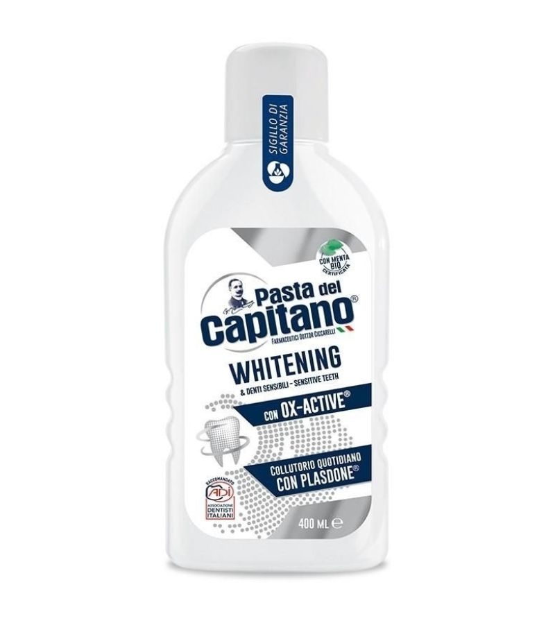 CAPITANO – Colluttorio Whitening Con Ox Active – 400Ml
