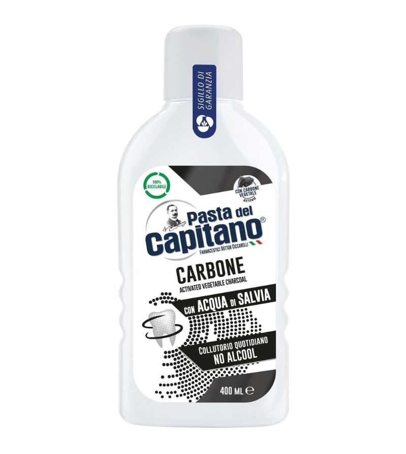 CAPITANO – Colluttorio Carbone – 400Ml