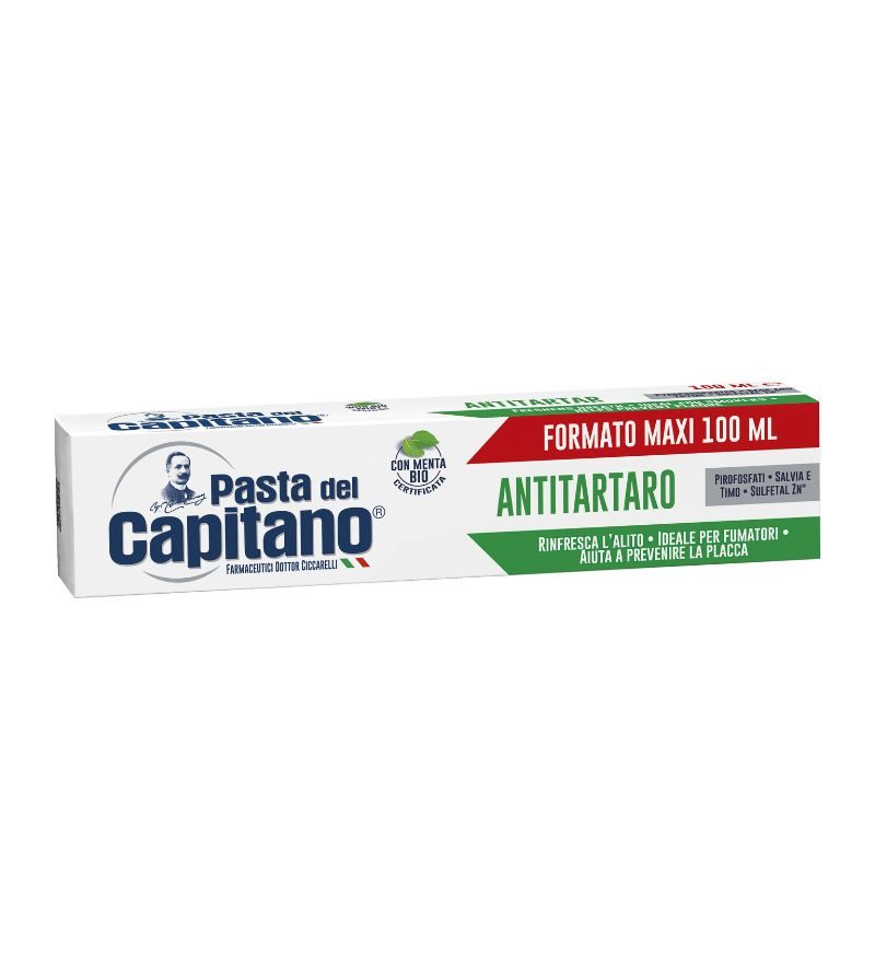CAPITANO – Dentifricio Antitartaro Bio – 100Ml