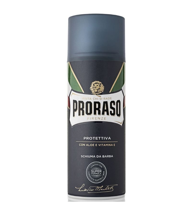 PRORASO – Schiuma Da Barba Protettiva Blu’ – 400Ml